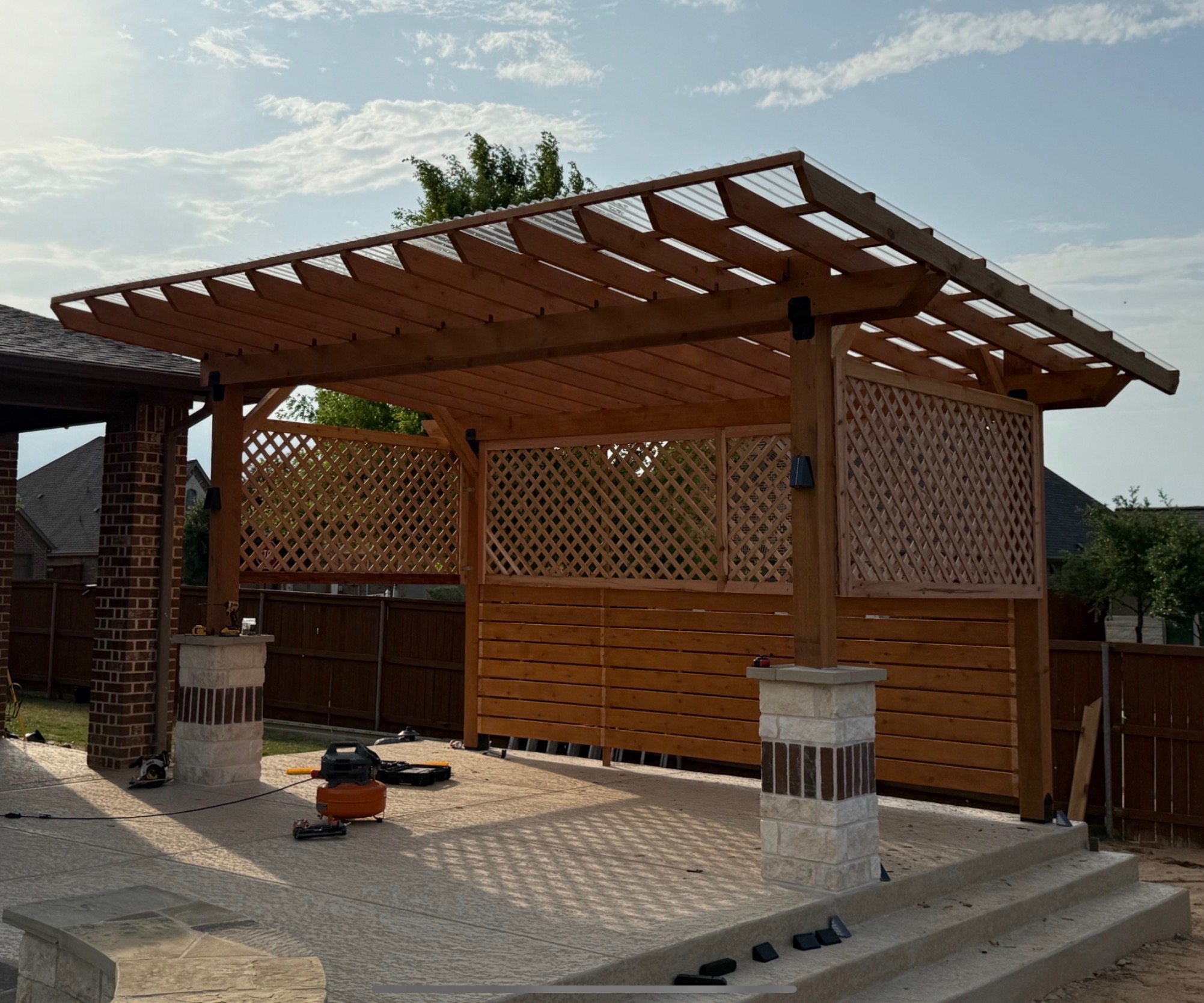 Pergola cost in Austin